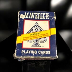 Vintage Maverick Pinochle Playing Cards@1995